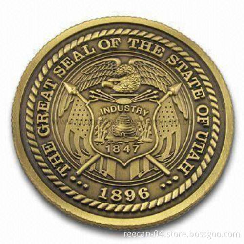 Bronze 3D Metal Coin